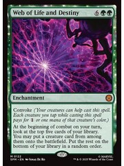 Magic: The Gathering Web of Life and Destiny (122) Lightly Played Foil