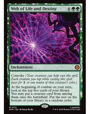 Magic: The Gathering Web of Life and Destiny (122) Lightly Played Foil