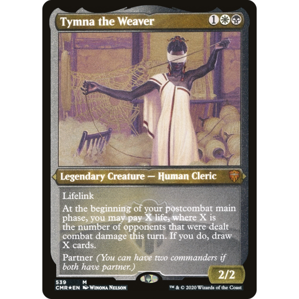 Magic: The Gathering Tymna the Weaver (Foil Etched) (539) Lightly Played Foil