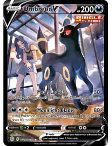 Pokemon Umbreon V (TG22) Near Mint Holofoil