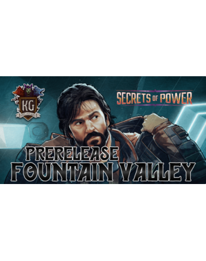 Star Wars: Unlimited 11/5/25 Fountain Valley Star Wars Unlimited: Secrets of Power Prerelease Wednesday 7 PM