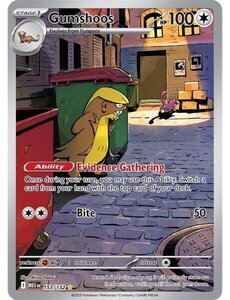 Pokemon Gumshoos (153) Lightly Played