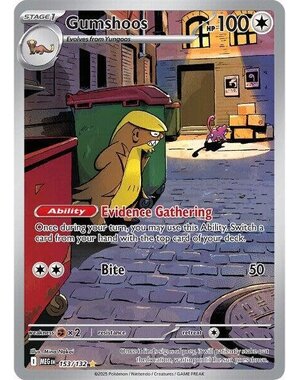 Pokemon Gumshoos (153) Lightly Played Holofoil