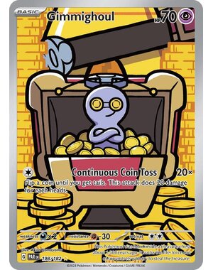 Pokemon Gimmighoul (198) Lightly Played Holofoil