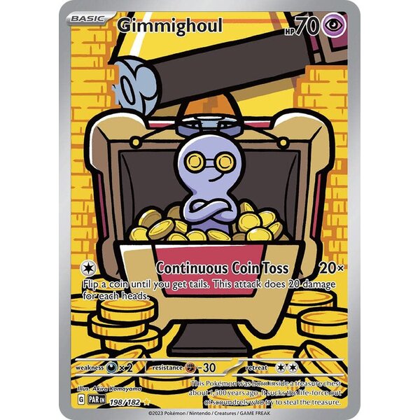 Pokemon Gimmighoul (198) Lightly Played Holofoil