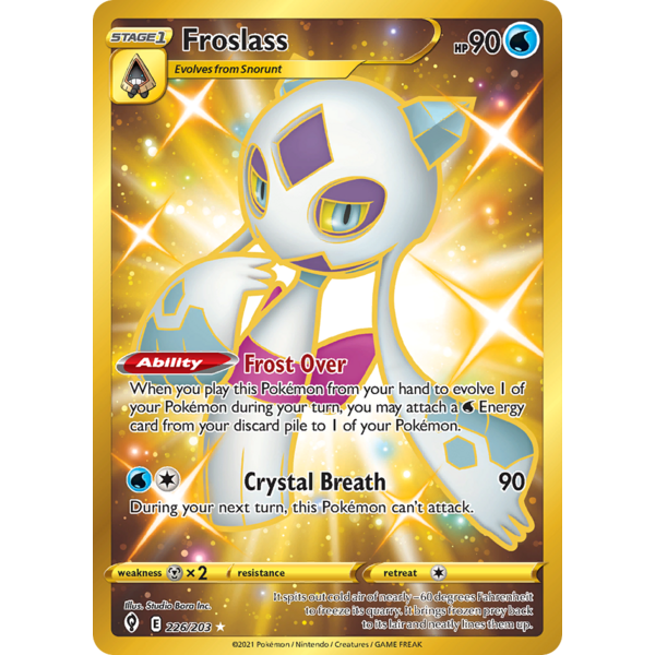 Pokemon Froslass (Secret) (226) Lightly Played