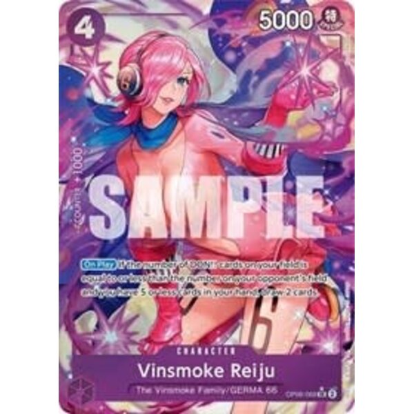Bandai Vinsmoke Reiju (Alternate Art) (OP06-069) Lightly Played