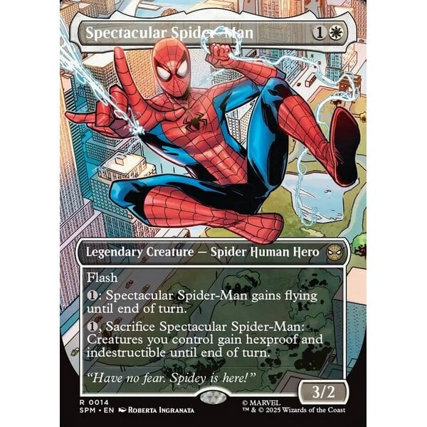 Magic: The Gathering Spectacular Spider-Man (Borderless) (014) Lightly Played
