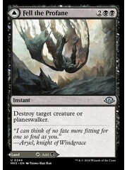 Magic: The Gathering Fell the Profane (244) Lightly Played