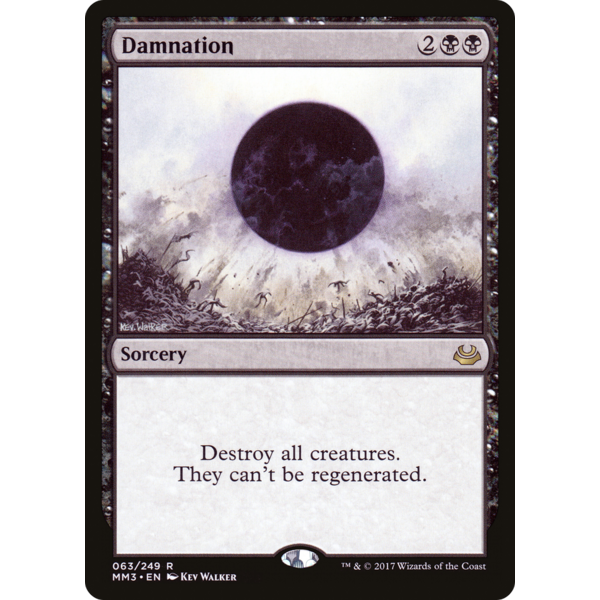 Magic: The Gathering Damnation (063) Lightly Played