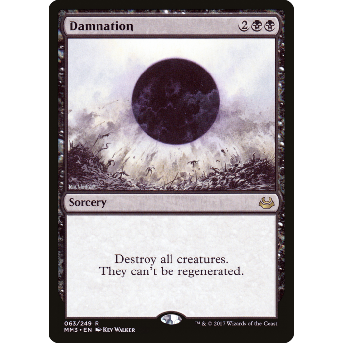 Magic: The Gathering Damnation (063) Lightly Played