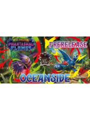 Pokemon 11/8/25 Oceanside Pokemon Mega Evolution: Phantasmal Flames Prerelease Saturday 4 PM