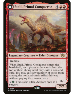 Magic: The Gathering Etali, Primal Conqueror (137) Near Mint