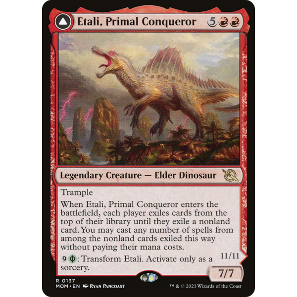 Magic: The Gathering Etali, Primal Conqueror (137) Near Mint