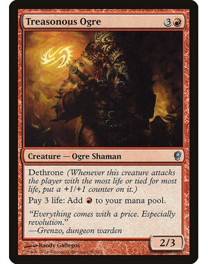Magic: The Gathering Treasonous Ogre (036) Lightly Played