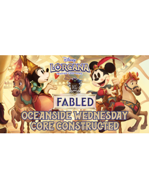Disney Lorcana 11/5/25 Oceanside Lorcana Core Constructed Wednesday 6 PM