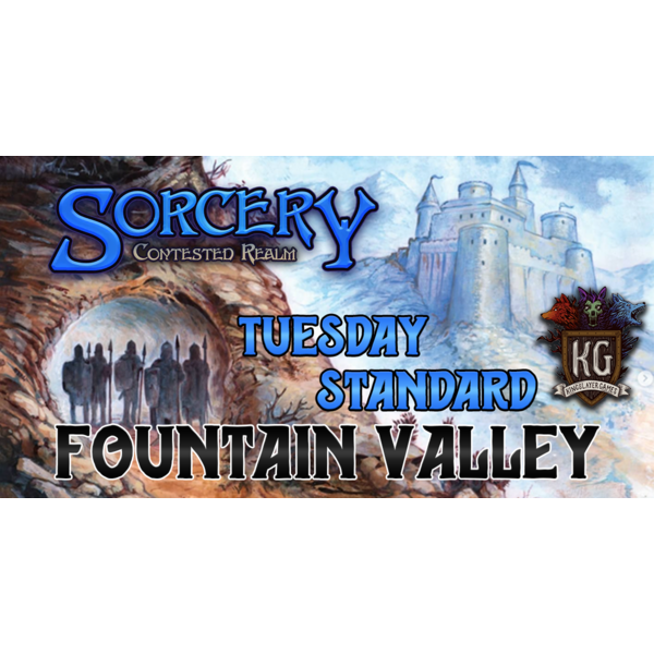 Erik's Curiosa Limited 11/4/25 Fountain Valley Sorcery Constructed Tuesday 7 PM