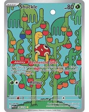 Pokemon Shuckle (136) Lightly Played Holofoil