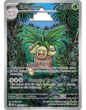 Pokemon Exeggutor (135) Lightly Played Holofoil