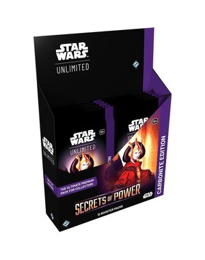 Star Wars: Unlimited Secrets of Power Carbonite Edition - Booster Display