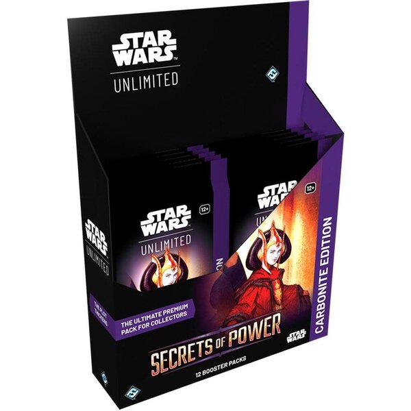 Star Wars: Unlimited Secrets of Power Carbonite Edition - Booster Display