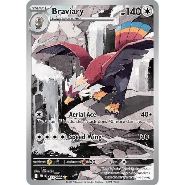 Pokemon Braviary (155) Lightly Played