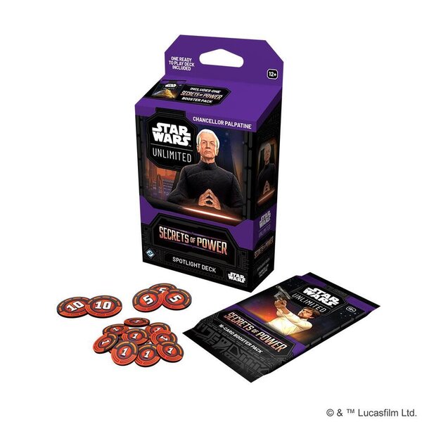 Star Wars: Unlimited Secrets of Power - Spotlight Deck: Chancellor Palpatine