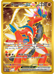 Pokemon Koraidon ex (254) Lightly Played