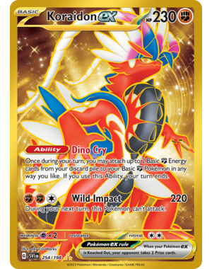 Pokemon Koraidon ex (254) Lightly Played