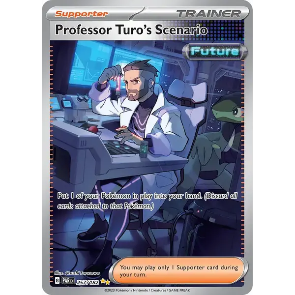 Pokemon Professor Turo's Scenario (257) Lightly Played