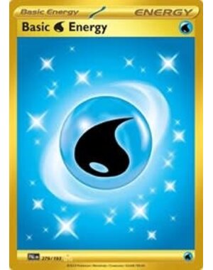 Pokemon Basic Water Energy (279) Lightly Played Holofoil
