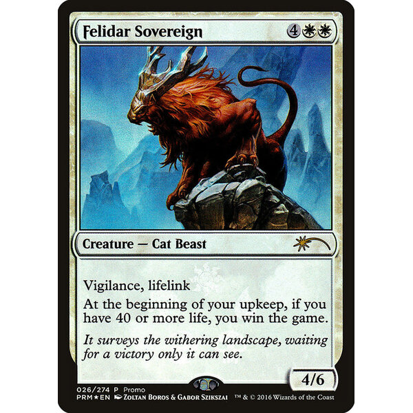 Magic: The Gathering Felidar Sovereign (026) Lightly Played Foil