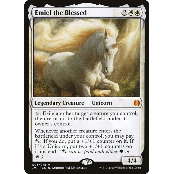 Magic: The Gathering Emiel the Blessed (003) Lightly Played