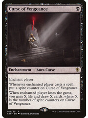 Magic: The Gathering Curse of Vengeance (012) Lightly Played