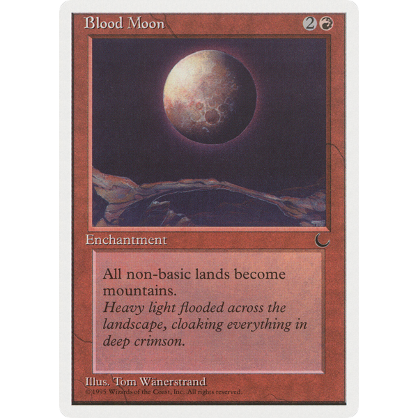 Magic: The Gathering Blood Moon (046) Lightly Played