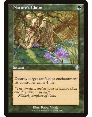 Magic: The Gathering Nature's Claim (364) Lightly Played