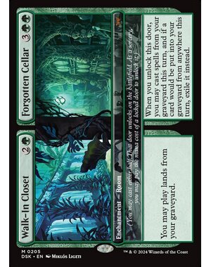 Magic: The Gathering Walk-In Closet / / Forgotten Cellar (205) Lightly Played Foil