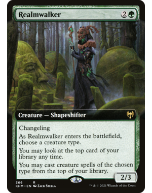 Magic: The Gathering Realmwalker (Extended Art) (366) Lightly Played