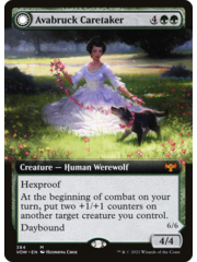 Magic: The Gathering Avabruck Caretaker (Extended Art) (384) Lightly Played
