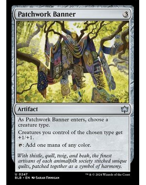Magic: The Gathering Patchwork Banner (247) Lightly Played