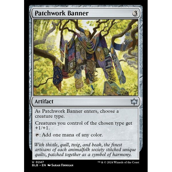 Magic: The Gathering Patchwork Banner (247) Lightly Played