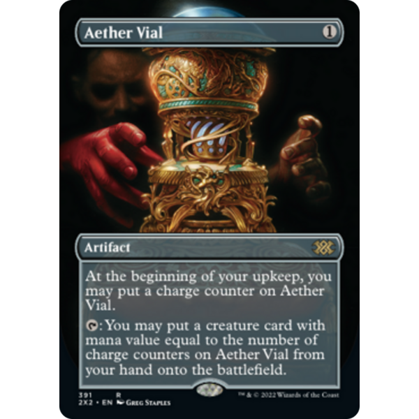 Magic: The Gathering Aether Vial (Borderless) (391) Lightly Played