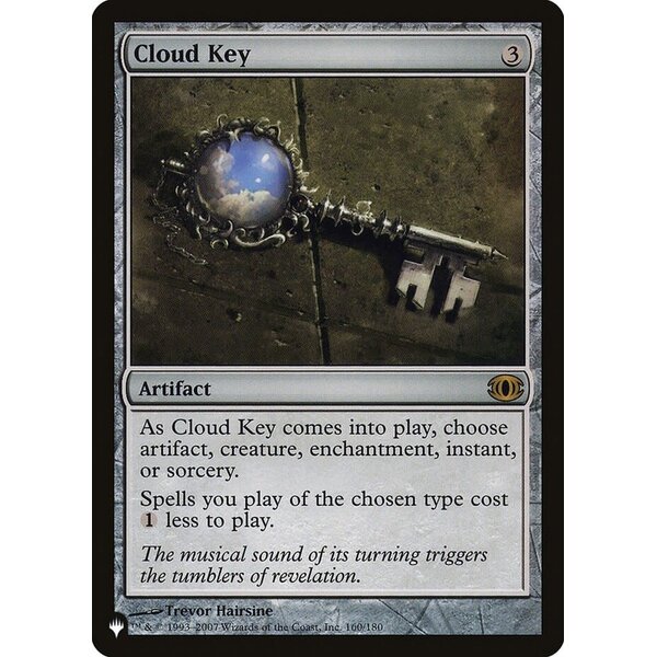 Magic: The Gathering Cloud Key (160) Lightly Played