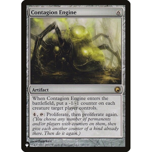 Magic: The Gathering Contagion Engine (145) Lightly Played