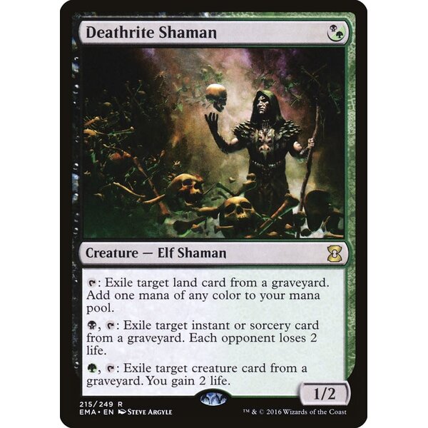 Magic: The Gathering Deathrite Shaman (215) Lightly Played