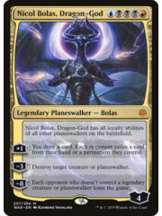 Magic: The Gathering Nicol Bolas, Dragon-God (207) Lightly Played