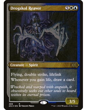 Magic: The Gathering Drogskol Reaver (Foil Etched) (489) Lightly Played