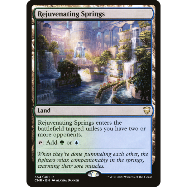 Magic: The Gathering Rejuvenating Springs (354) Lightly Played