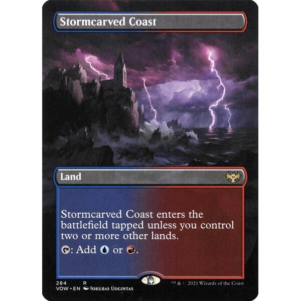 Magic: The Gathering Stormcarved Coast (Borderless) (284) Lightly Played