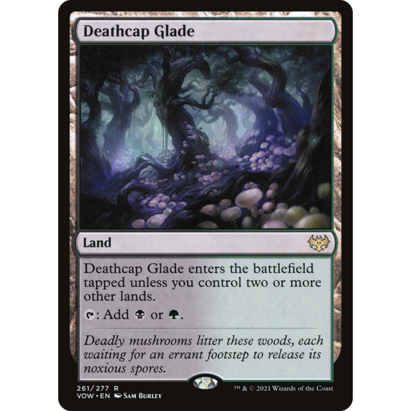 Magic: The Gathering Deathcap Glade (261) Lightly Played